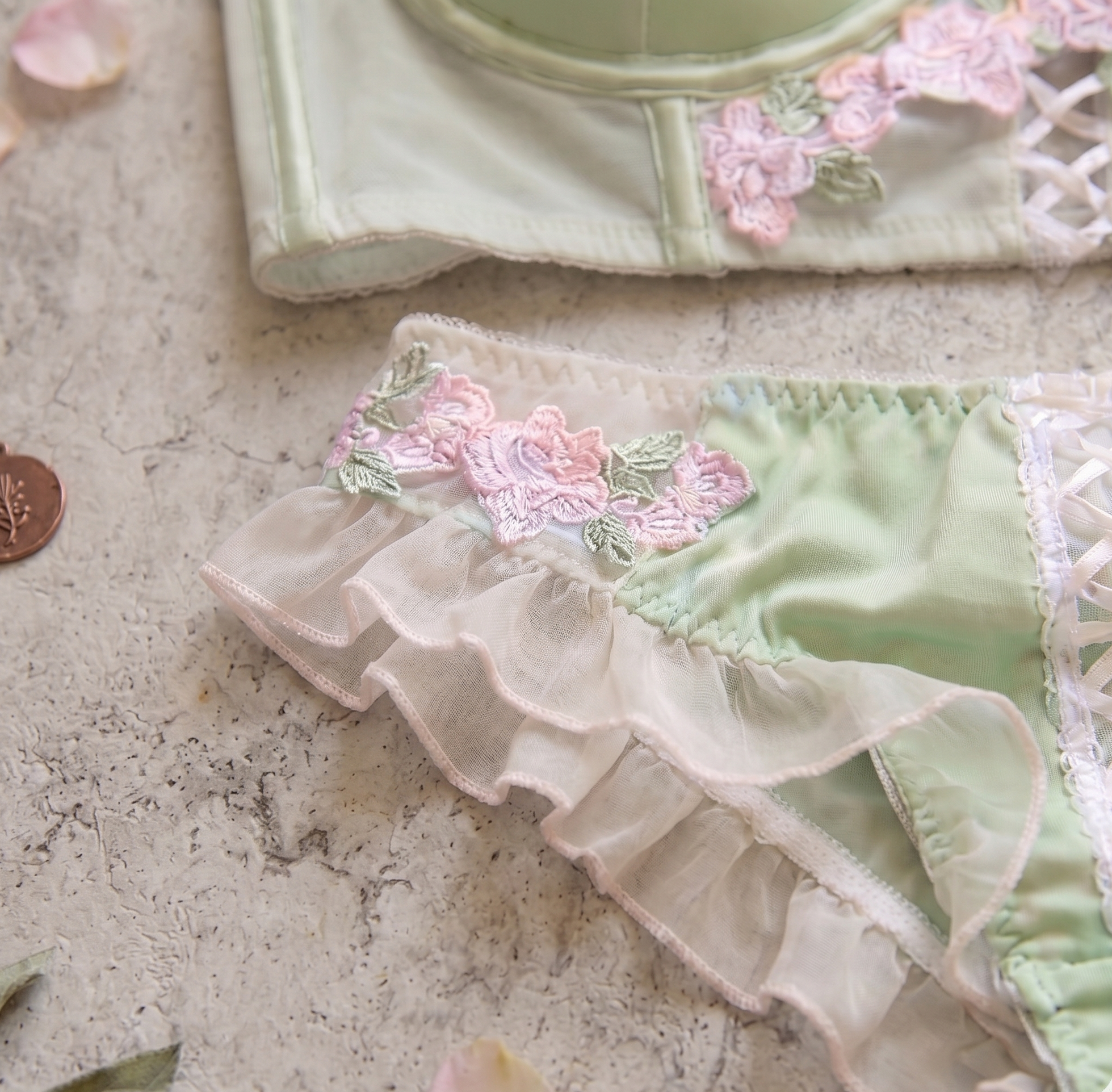 Bloom sage floral set