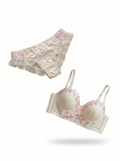 Bloom white floral set